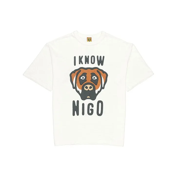 HUMAN MADE I Know Nigo Kaws T Shirt-0