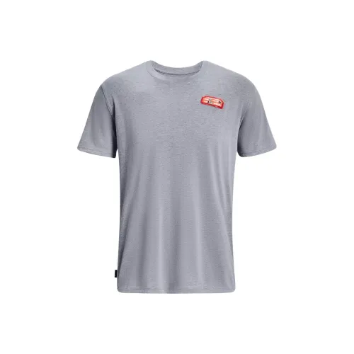 Under Armour T-Biker Men's Steel Zelkova Light Gray