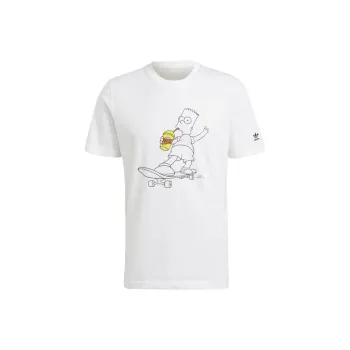 Adidas Originals x The Simpsons T Shirt Men's White