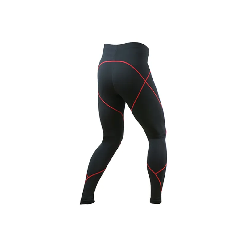 KOMINE SAFETY&INNOVATION Cycling Pants Men's Black Red-1