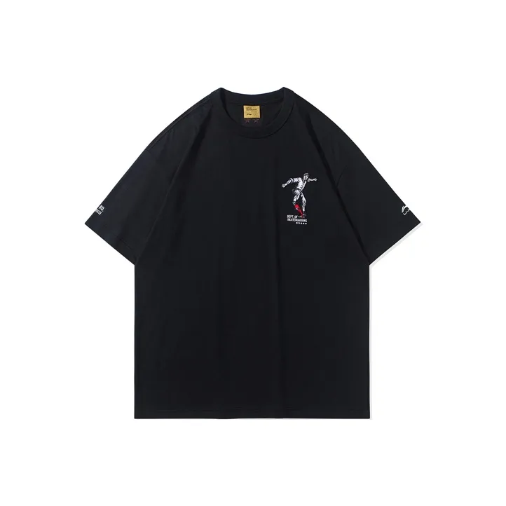 LINING T Shirts Men Black-0