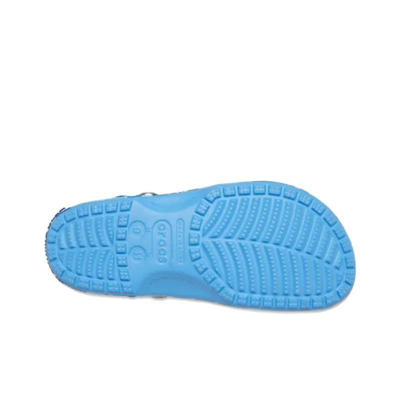 Crocs Classic Clog A Bathing Ape Abc Camo Blue-5