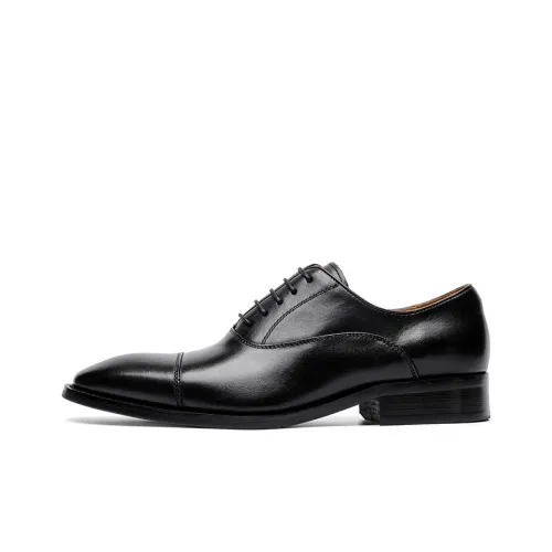 JASONSTAR Oxford Shoes Business Commute Three Strap Dress Shoes Men's