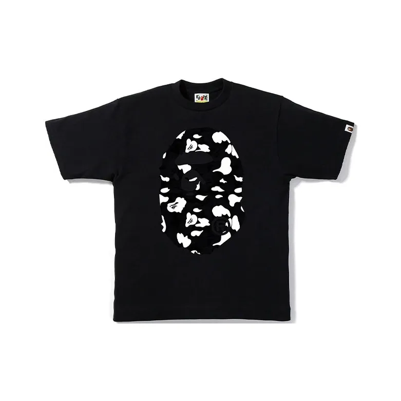 Bape Stripe Abc Camo Big Ape Head Tee-0