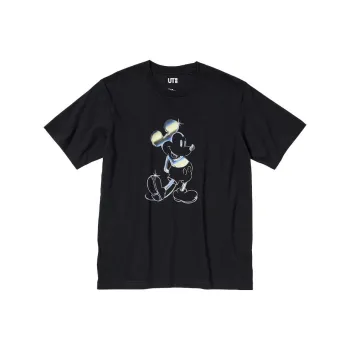 Disney X UNIQLO X Disney Co branded SS23 T Shirts Unisex Black