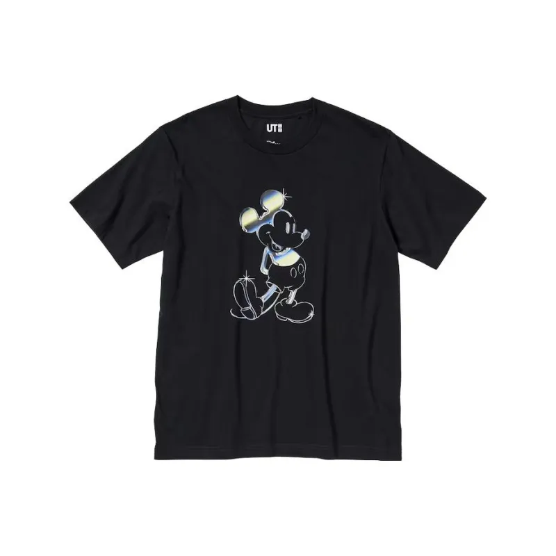Disney X UNIQLO X Disney Co branded SS23 T Shirts Unisex Black-0
