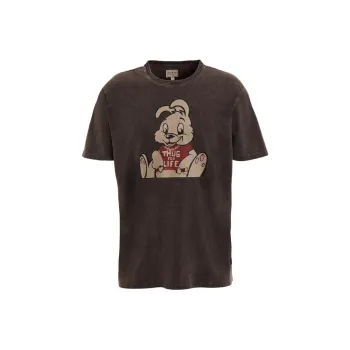 GUESS T-Shirts Unisex Brown