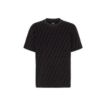 FENDI FF jacquard Terry T shirt
