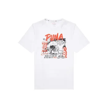PUMA T Shirts Men White