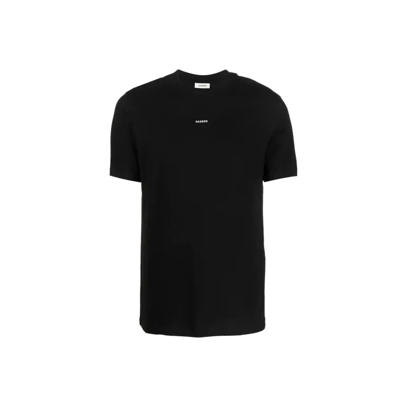 Sandro T-Shirts Unisex Black-0