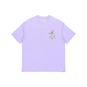 Steven Harrington X LINING Skateboard T Shirts Men Purple