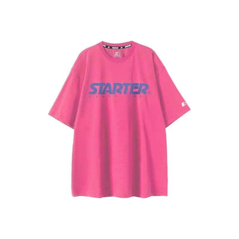 STARTER Drop Shoulder Sleeve T Shirt Unisex-20