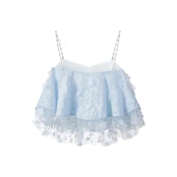 Three Quarters Camisole Women's Blue