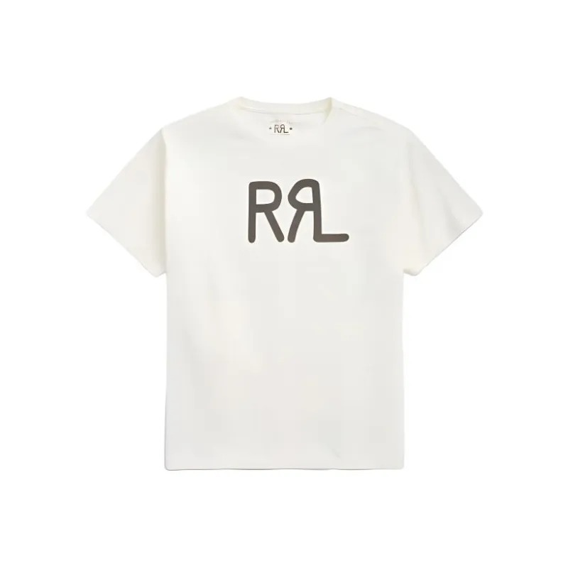 Ralph Lauren Rrl Logo print Cotton T shirt-0