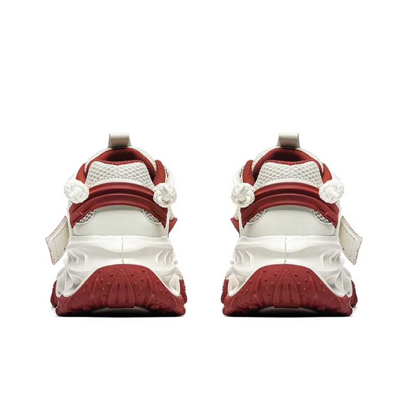 FAIRWHALE Anti Slip And Wear Resistant Height Increasing Low Top Chunky Sneakers Men's-8