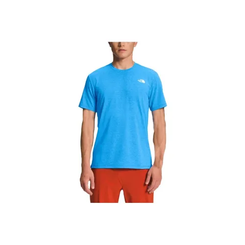 THE NORTH FACE Nse Collection T Shirts Men Super Sonic Blue Mixed Color