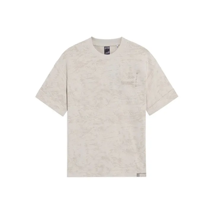 LiNing T Shirts Men Pearl White-0