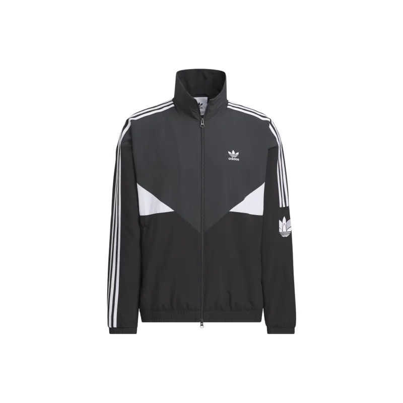 Adidas Originals BLOCK JACKET Unisex Carbon Black-0
