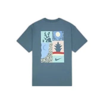 Nike T Shirts Men Gray Green