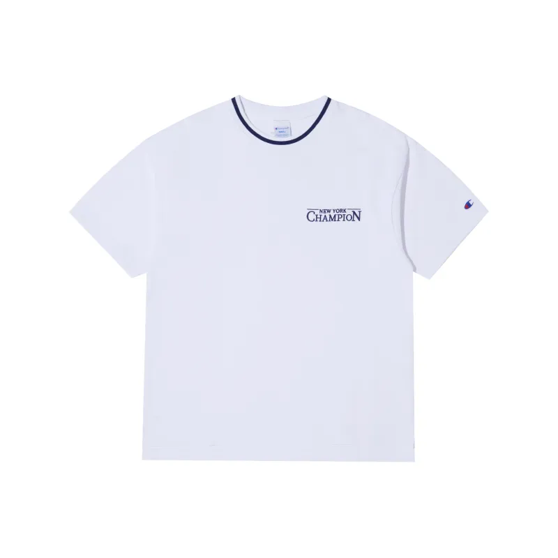 Champion Straight T Shirt Unisex-7