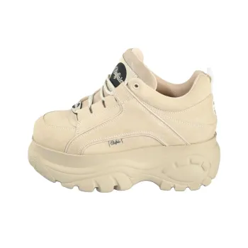 Buffalo Anti Slip Wear Resistant Low Top Casual Shoes Women's Beige