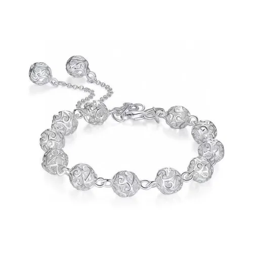 U state 999 Fine Silver Pure Silver Bracelets Women's