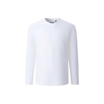 RARE Long Sleeved T Shirt Men's White