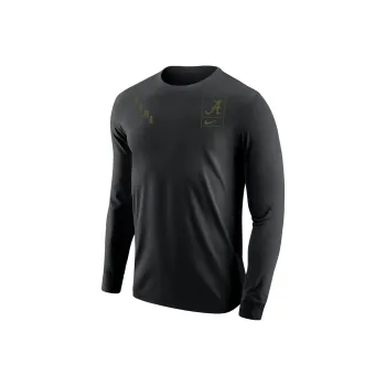 Nike Alabama Olive Pack Men's Nike College Long Sleeve T Shirt
