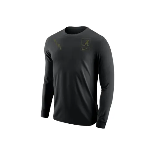 Nike Alabama Olive Pack Men's Nike College Long Sleeve T Shirt