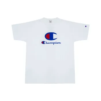 Champion SS21 T Shirt Japan Version Unisex White