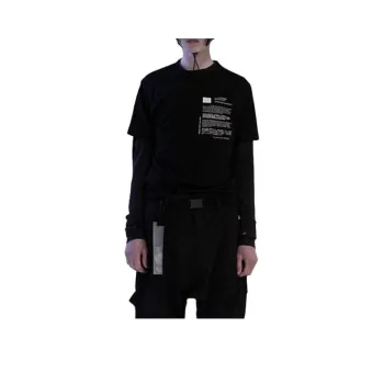 ISO.POETISM T-Shirts Men Black