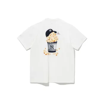 New Era X MLB New York Yankees Crew Neck T Shirt White