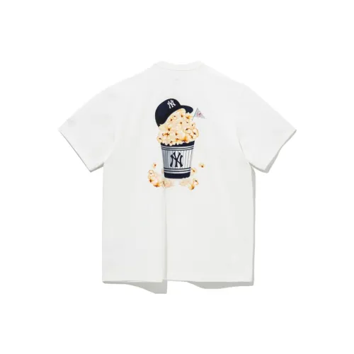 New Era X MLB New York Yankees Crew Neck T Shirt White