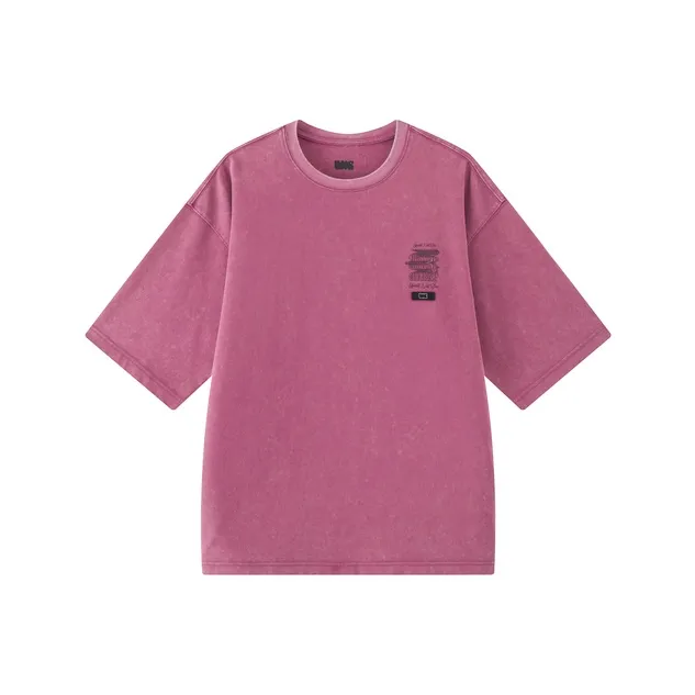 LNG T-Shirts Unisex Plum Purple-0