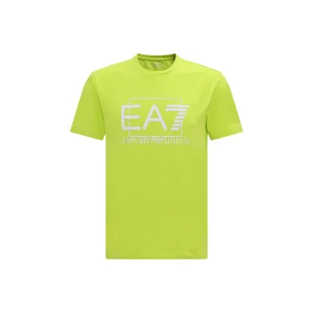 EMPORIO ARMANI EA7 SS23 T Shirt Men's Neon Green