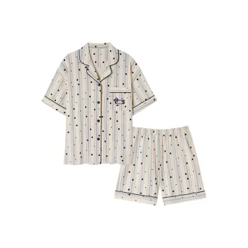MIIOW Cool One Summer Series Pajama Set Women's Ecru