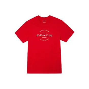 COACH T-Shirts Men Red