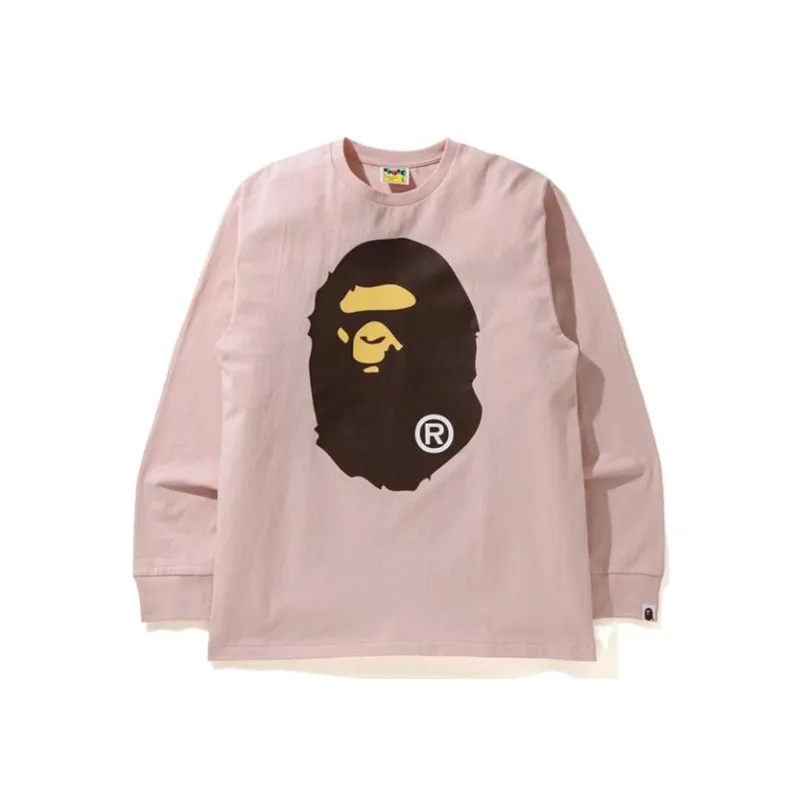Bape Big Ape Head L/S Tee Tee-4