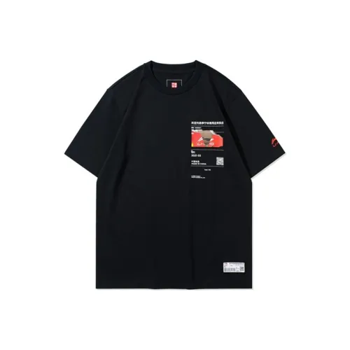 LiNing Wade Collection T Shirts Unisex Black