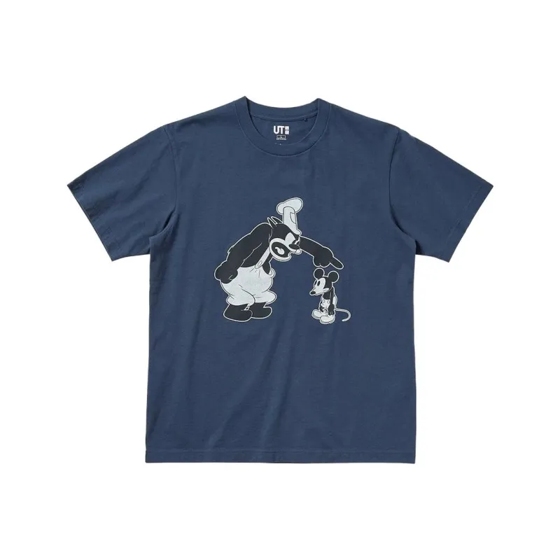 UNIQLO Disney Co brand SS22 T Shirt Unisex Marine Blue-0
