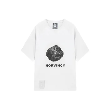 NORVINCY Comfortable And Breathable Sweat Wicking 100% Cotton T Shirt Unisex