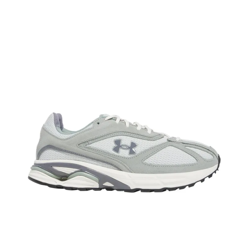 Under Armour Hover Apparition Low Top Casual Shoes Unisex Gray Green-1