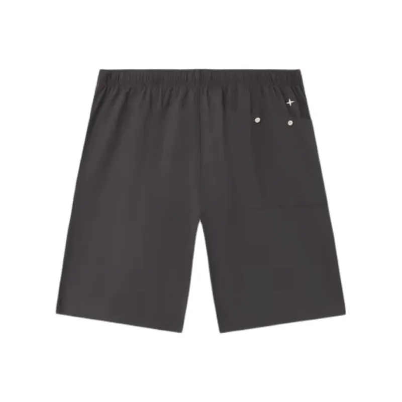 STONE ISLAND Logo embroidered Shorts-1