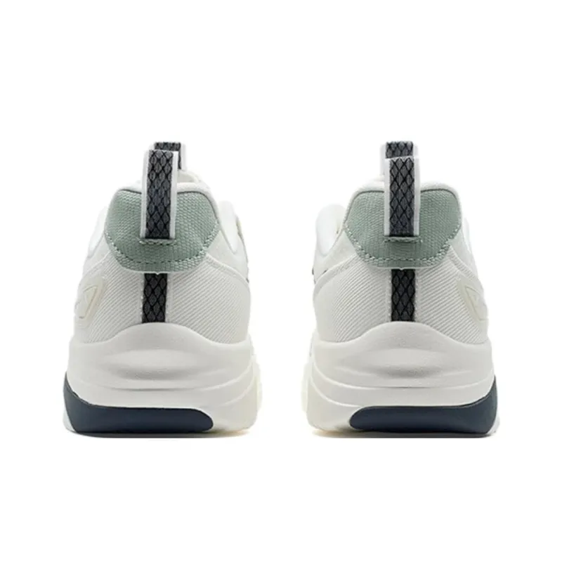 XTEP Undercurrent Breathable, Slip Resistant, Lightweight Low Top Skateboard Shoes Men's Sail White Blue-3