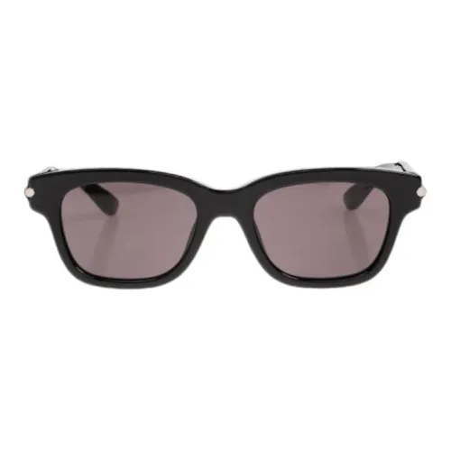 Alexander McQueen T Bar Rectangular Frame Sunglasses