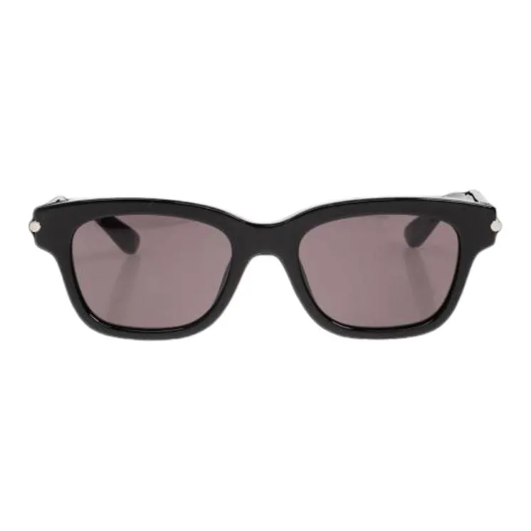Alexander McQueen T Bar Rectangular Frame Sunglasses-0
