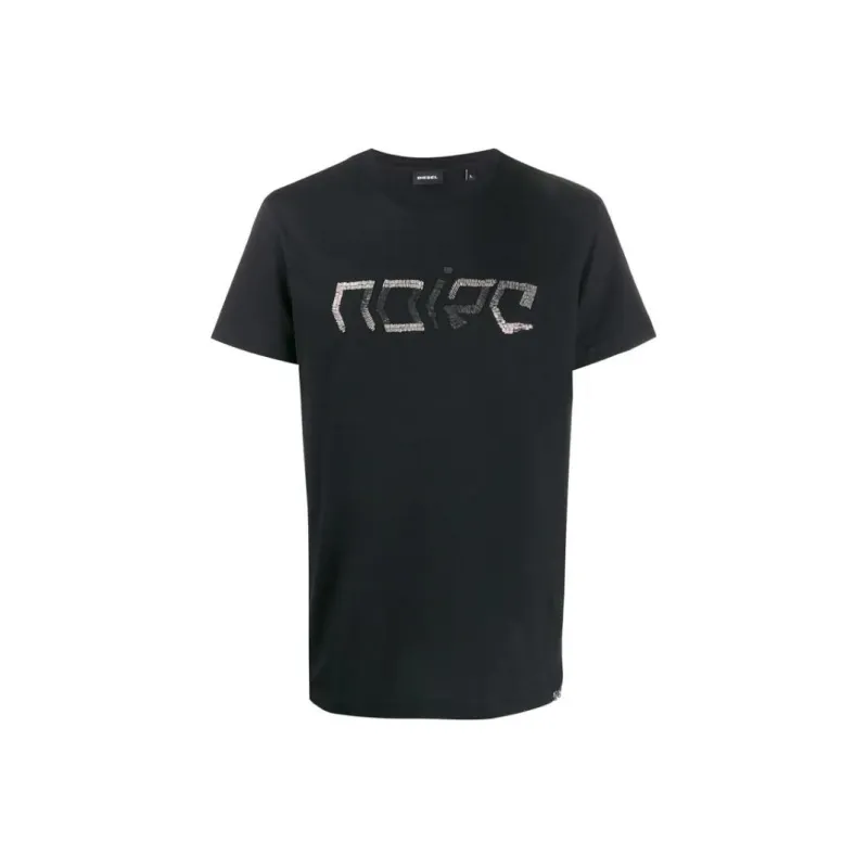 DIESEL T Shirts Men Black-0