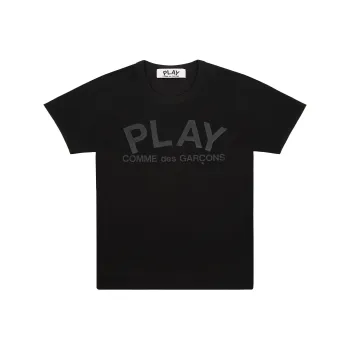 CDG Play T Shirts Men Black