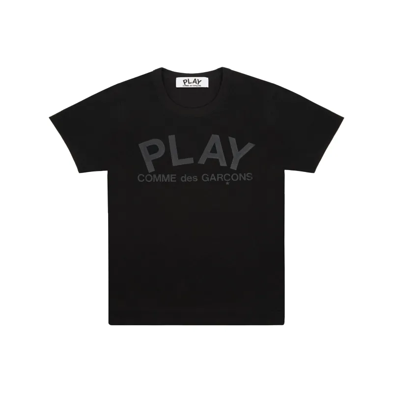 CDG Play T Shirts Men Black-0