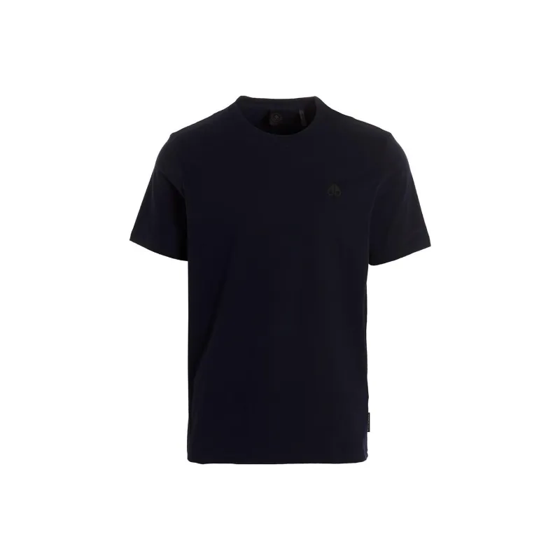 Moose Knuckles Logo Detailed Crewneck T Shirt-0